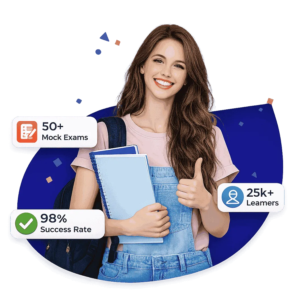 Student giving thumbs up